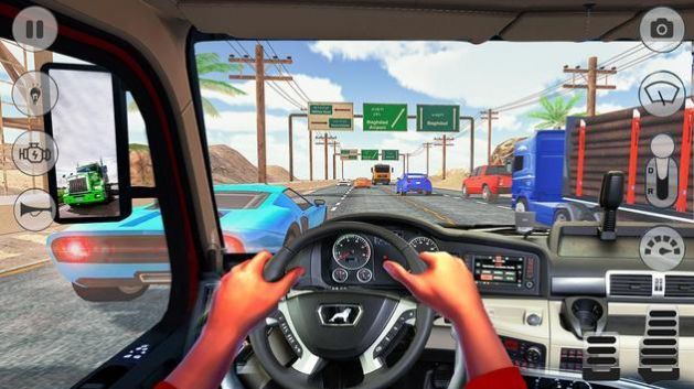 卡车驾驶公路比赛(In Truck Driving Highway Race Simulator)