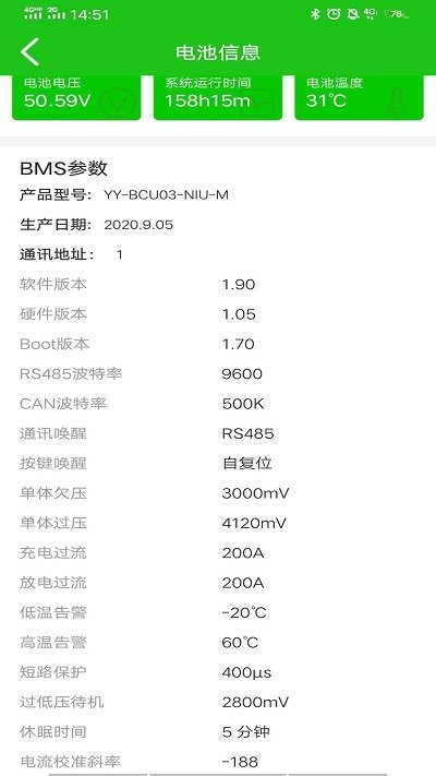 彦阳bms(YANYANG BMS)