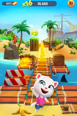 汤姆喵跑酷2(Talking Tom Gold Run 2)