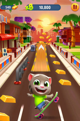 汤姆喵跑酷2(Talking Tom Gold Run 2)