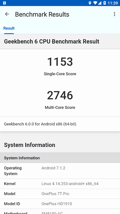 geekbench