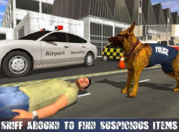 警犬机场犯罪追捕