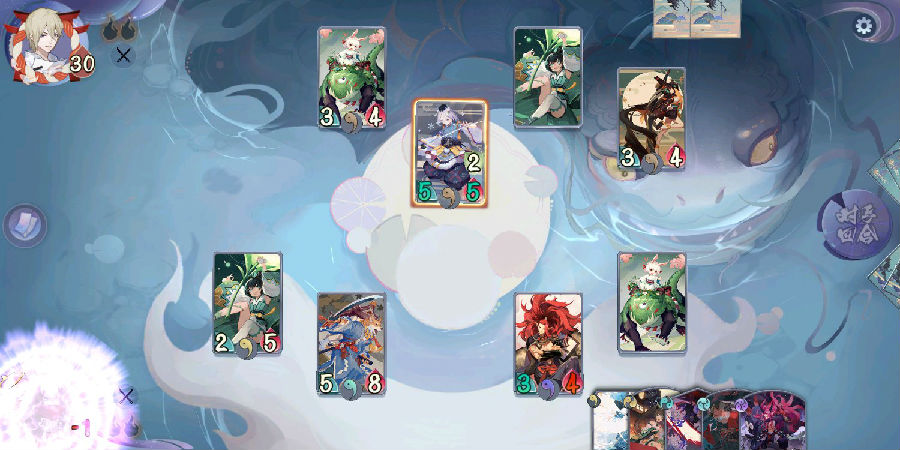 阴阳师百闻牌三测娱乐阵容无限火球分享