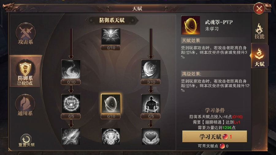 精灵盛典力战天赋加点顺序