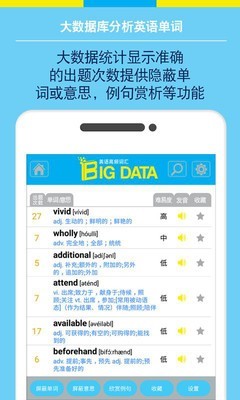 Bigdata英语单词最新版