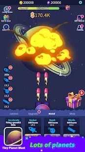 小行星爆炸最新版(Tiny Planet Blast)