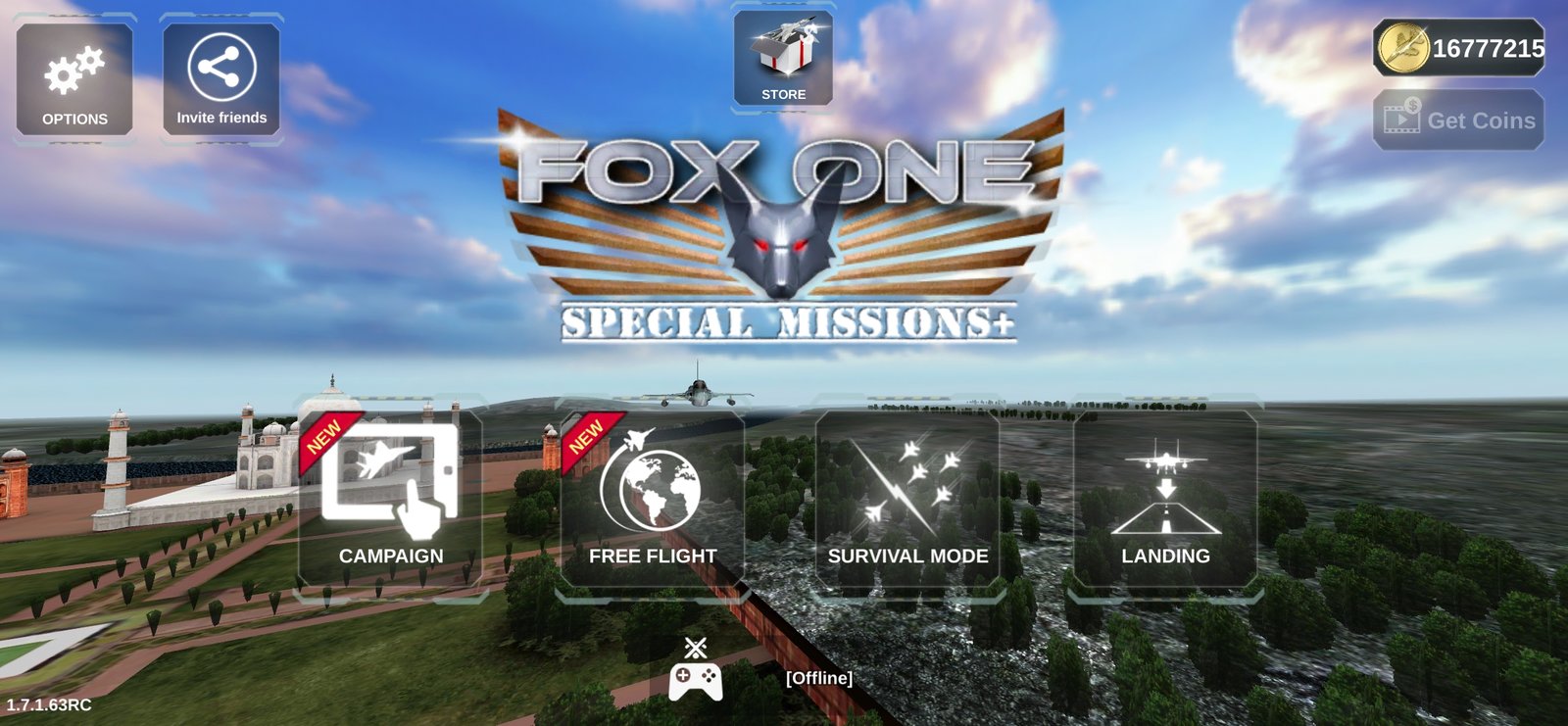 狐狸一号特殊任务(FoxOne Special Missions +)全飞机解锁版