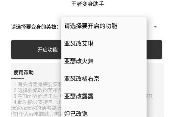王者变身助手手机版