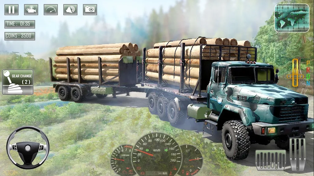 Army Russian Truck Driving