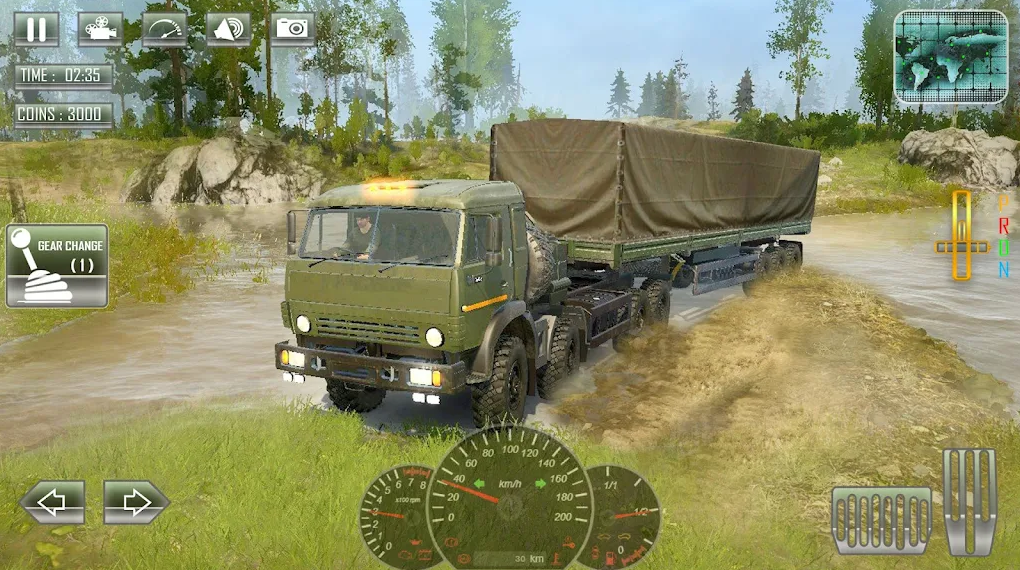 俄罗斯陆军卡车驾驶(ArmyRussianTruckDriving)安卓正版