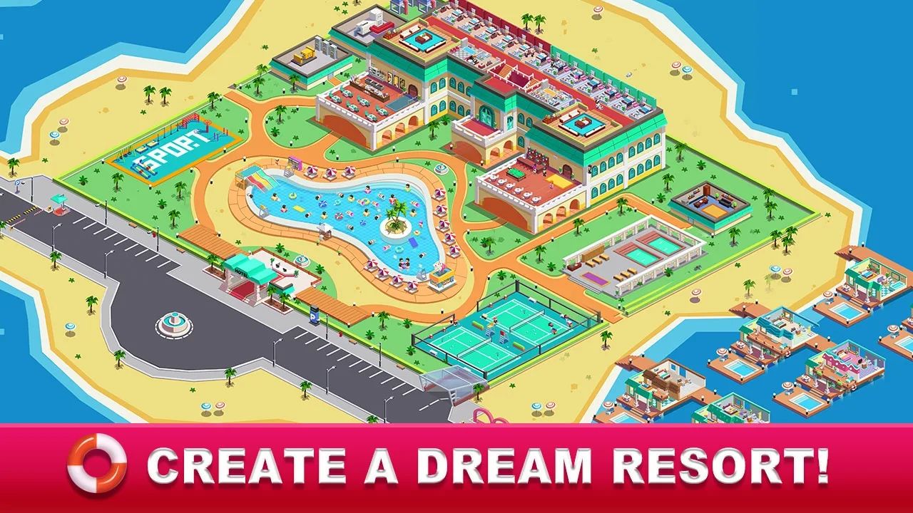 闲置度假村大亨(Idle Resort Tycoon)中文版