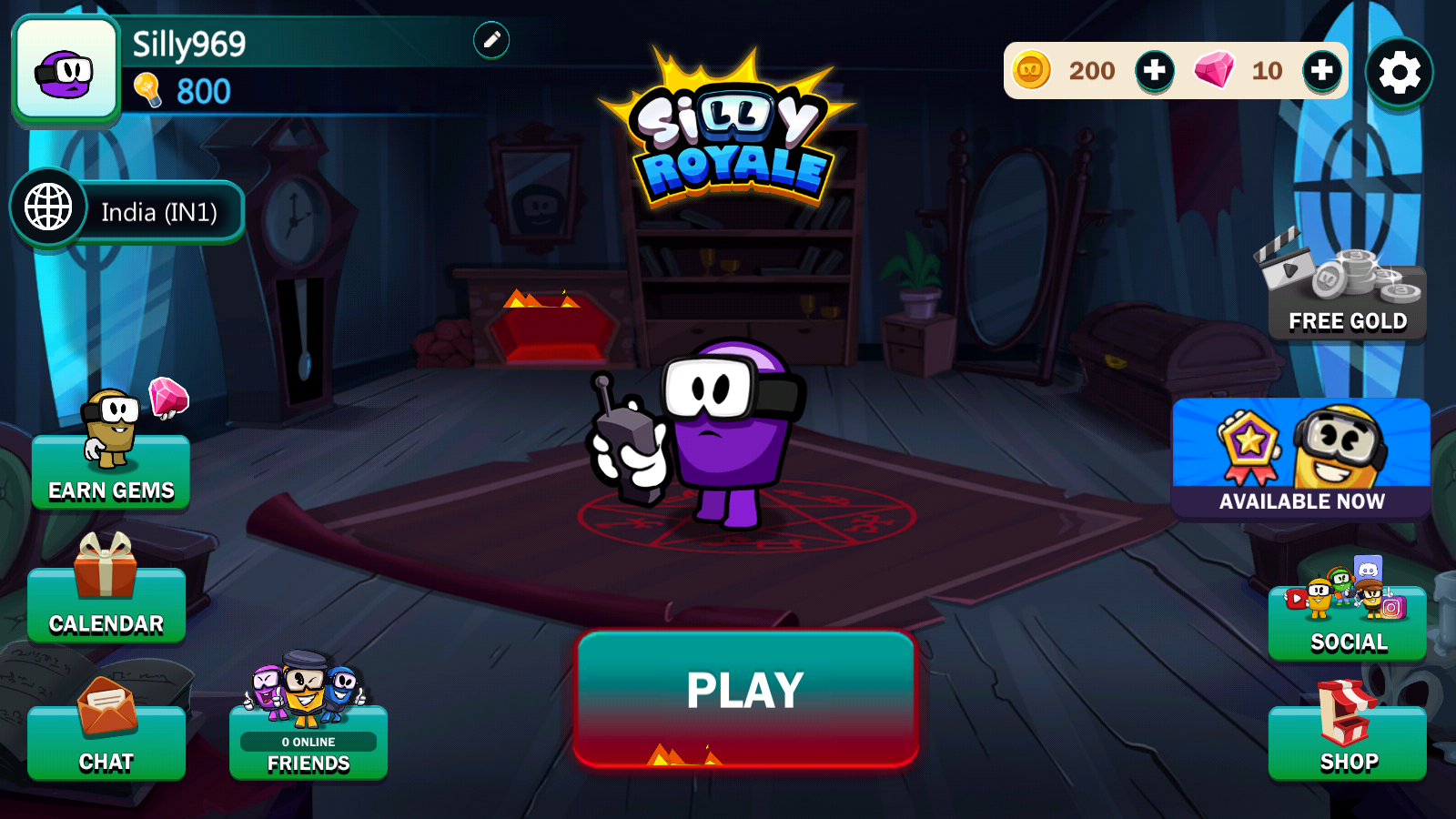 我们中间的魔鬼(Silly Royale)全角色皮肤解锁