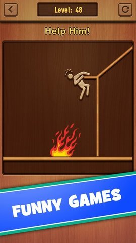 WoodStickmanPuzzleSave（木火柴人拼图绘制）游戏安卓版