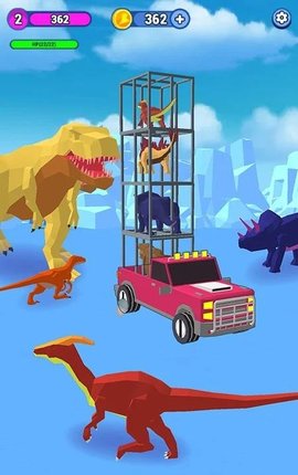 Jurassic Dino Rescue 3D（抓恐龙的车安卓版）