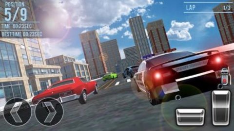 警车追击撞毁汽车游戏安卓最新版(Police Car Chase：Smash Car)