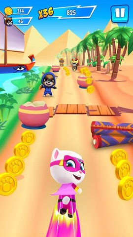 汤姆猫英雄跑酷安卓正版（Talking Tom Hero Dash）