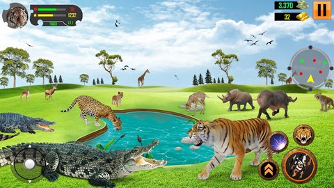 野虎模拟器2022最新版(Wild Tiger Simulator Family Sim)
