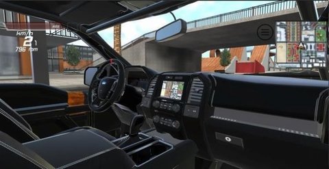 停车场竞速游戏（Ford F150 Simulation）