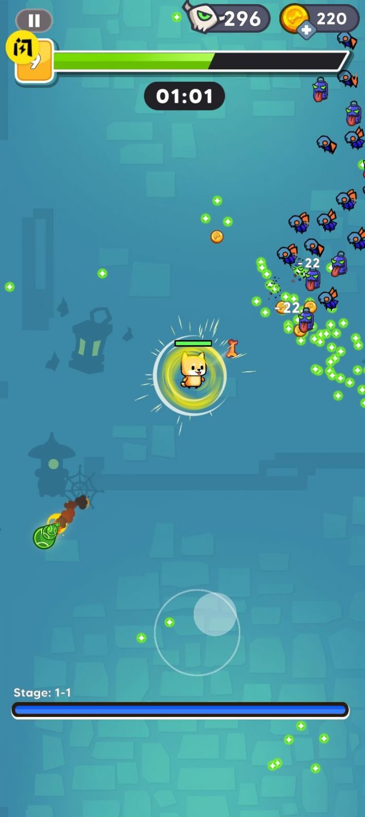 萌狗特攻队游戏(Doge Survival)
