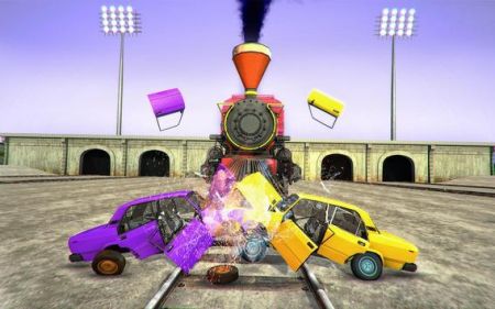 火车德比破坏手机版(Train Derby Demolition)