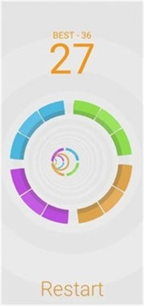 彩环隧道跑酷官方版(Color Circles)