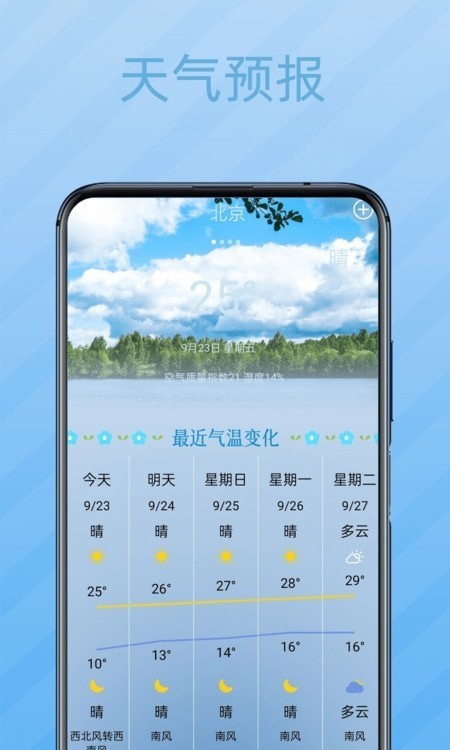 当地天气预报app