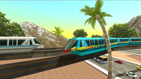 单轨电车模拟器(Monorail Simulator)