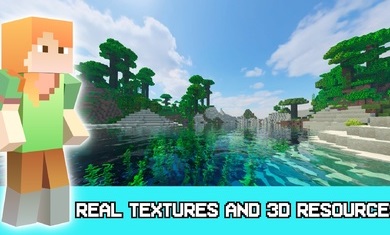 我的世界3D纹理模组手游（3D Textures for Minecraft）