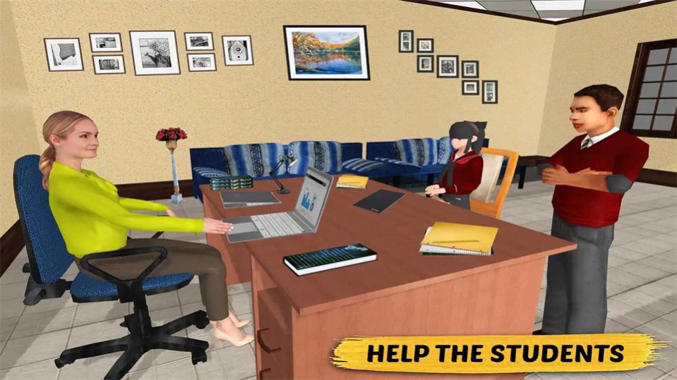虚拟高中教师模拟器(School Teacher Simulator)