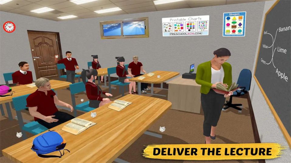 虚拟高中教师模拟器(School Teacher Simulator)