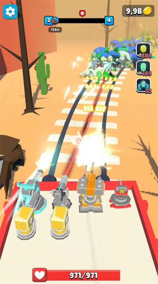 合并列车射击手机版(Merge Train Idle)