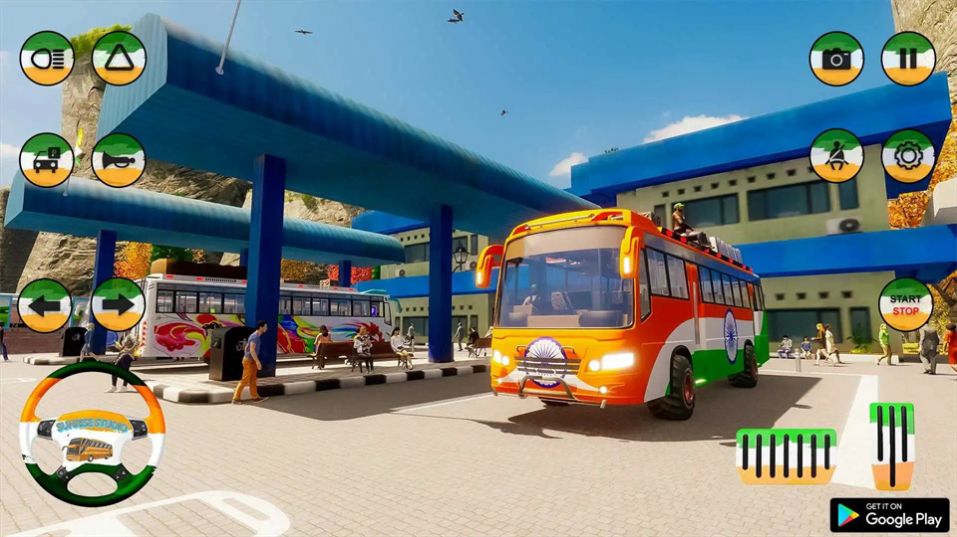 印度公共汽车模拟器手机版(Indian Bus Simulator Game)