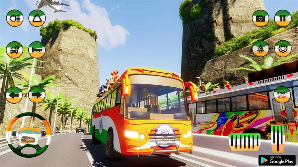 印度公共汽车模拟器手机版(Indian Bus Simulator Game)