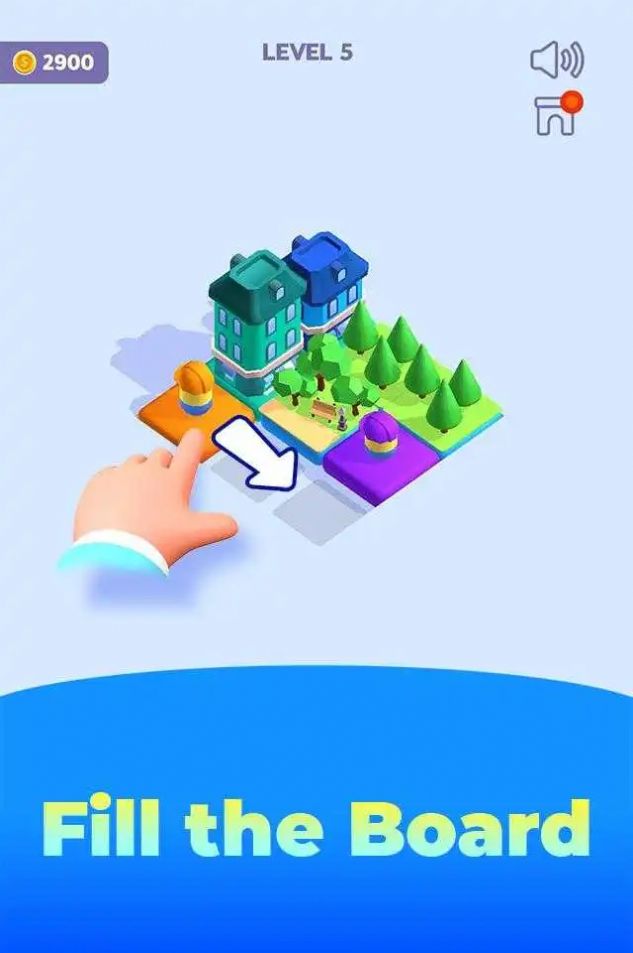 袖珍城市瓷砖3D(Pocket City Tiles 3D)