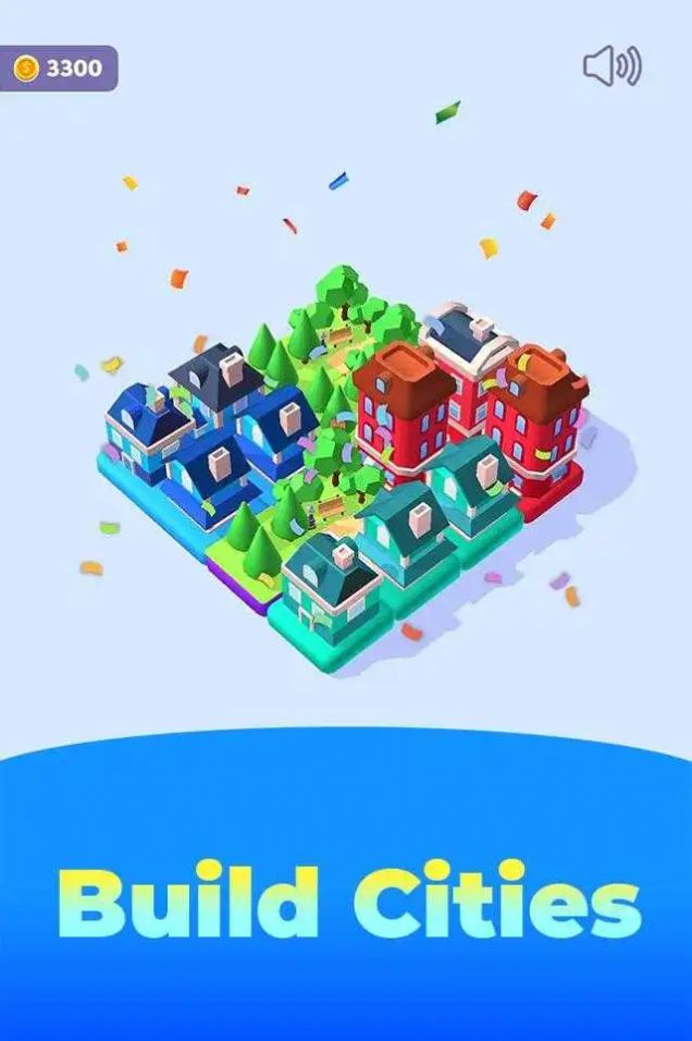 袖珍城市瓷砖3D(Pocket City Tiles 3D)