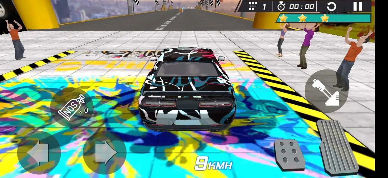 汽车特技大型斜坡车(Car Stunts Mega Ramp Car)