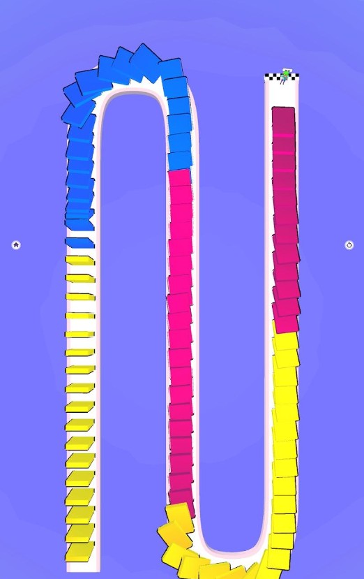 多米诺骨摆放跑(Domino String)