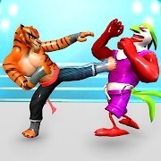 冠军摔跤模拟器(Champs Wrestling Simulato Animal Fighting Games)