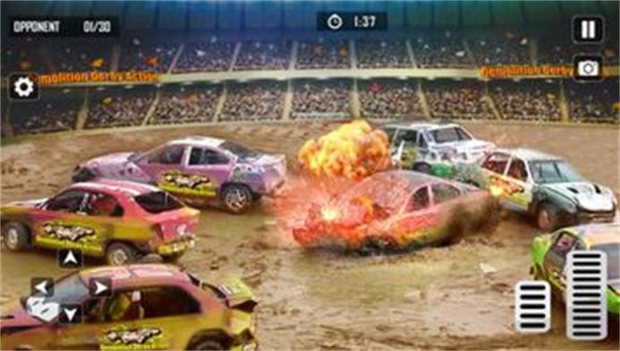 拆除德比汽车大战最新版(Demolition Derby Car Destruction)