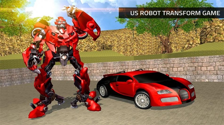 机器人汽车驾驶手机版(US Robot Transform Car)