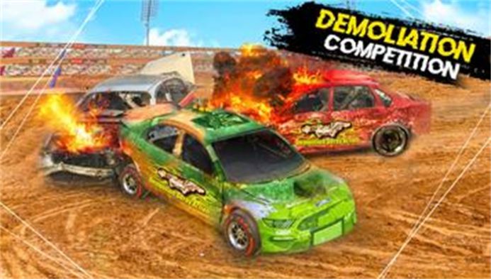 拆除德比汽车大战最新版(Demolition Derby Car Destruction)