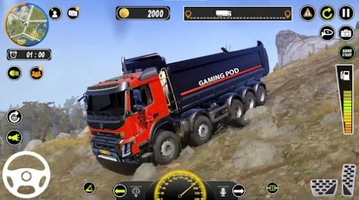 泥卡车货物模拟器官方版(Offroad Mud Truck Games 3D)