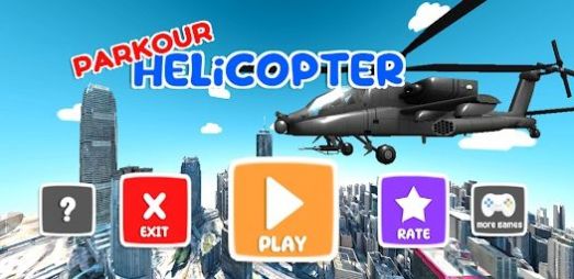 直升机跳跃冲刺官方版(PARKOUR HELICOPTER)