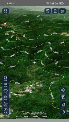 山水地图