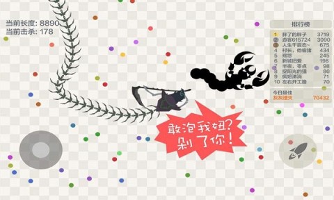 小蛇斗蜈蚣