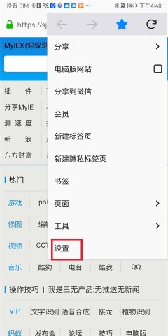 蚂蚁浏览器 第7张图