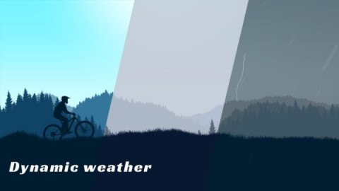 极限山地自行车