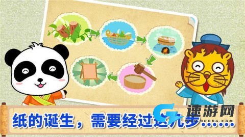 宝宝爱发明造纸术