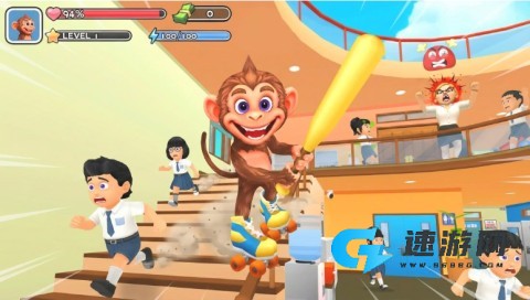 猴子学生校园恶作剧 第3张图