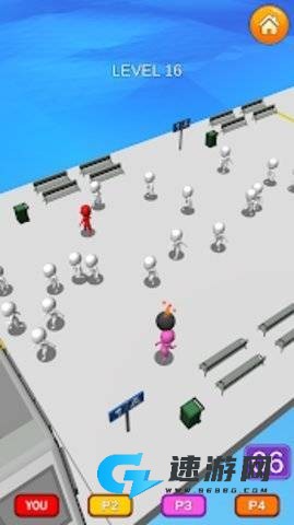 人群逃生3D 第1张图